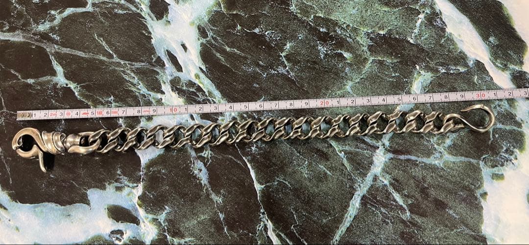 クライミー レターリボン ウォレット チェーン ショート 定価187,000円