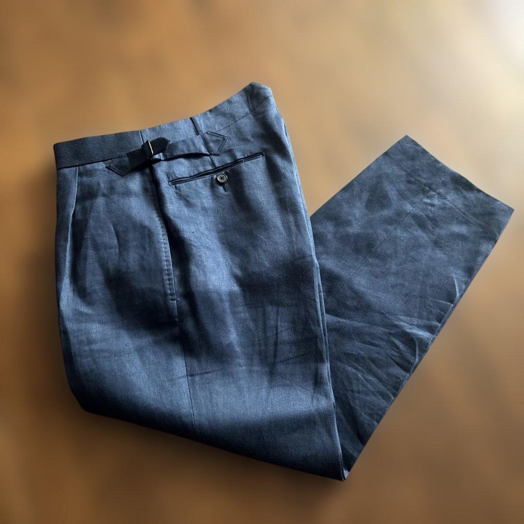 SOVEREIGN サイドアジャスター パンツ スラックス トラウザーズ