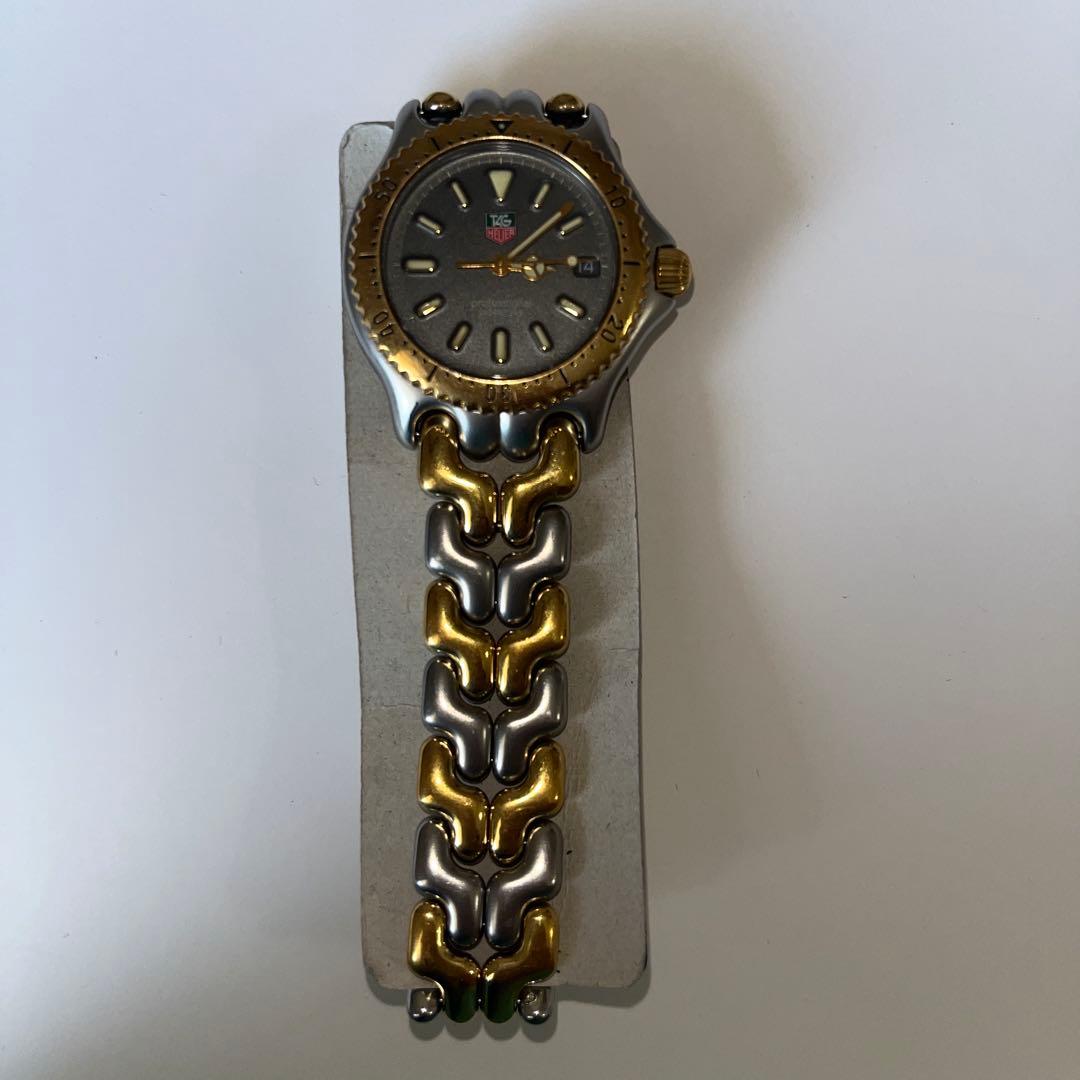 値下げしました。　超美品 TAG HEUER グレー ダイヤル 時計