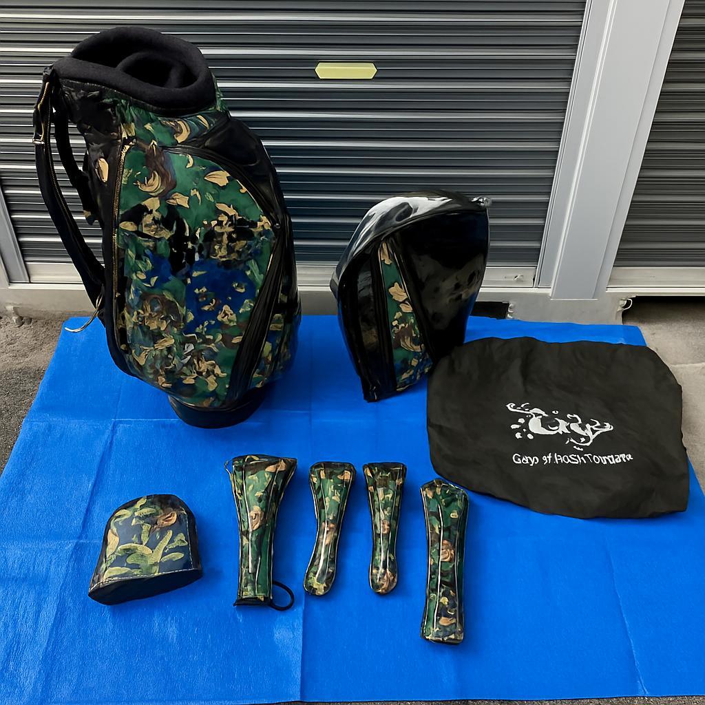 ダンスウィズドラゴン　カモフラキャディバッグ