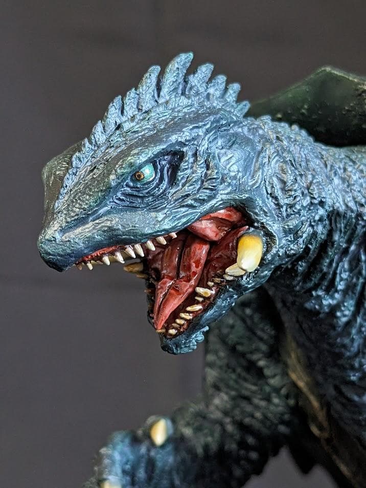 海洋堂　ガメラ　１９９９年　ソフビキット　塗装済み完成品