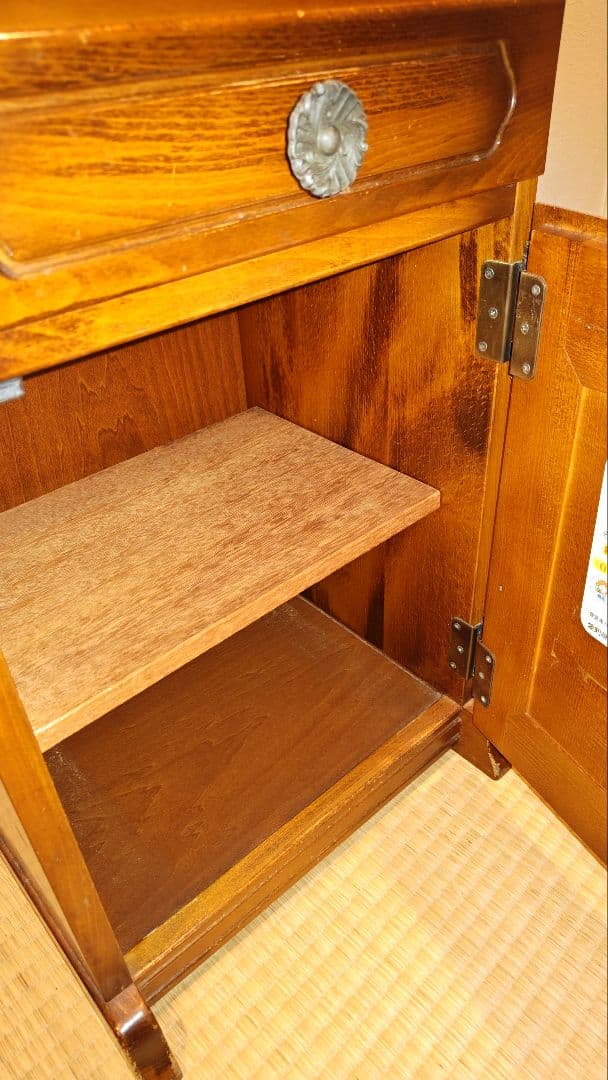 カリモク 電話台 花台　サイドテーブル