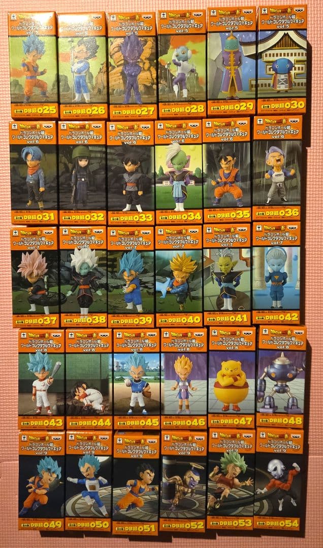 【未開封品】ドラゴンボール超 ワールドコレクタブルフィギュア 30種コンプ➁