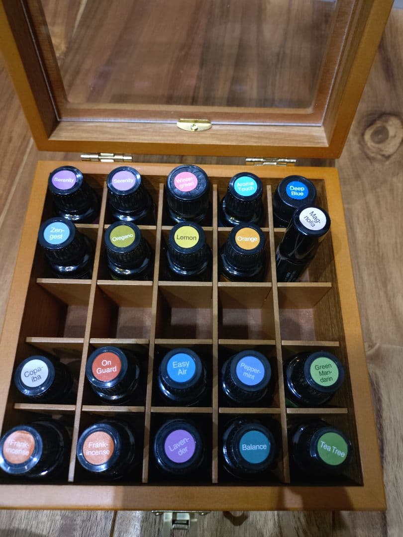 ドテラ　20個　木箱　本　ハンドクリーム　ココナッツオイル