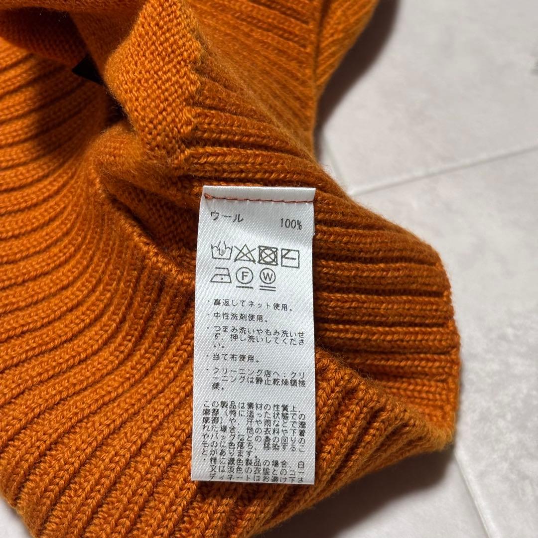 【極美品】ドルモア 8ゲージタートルネックニット ビームス取扱 48 イタリア製