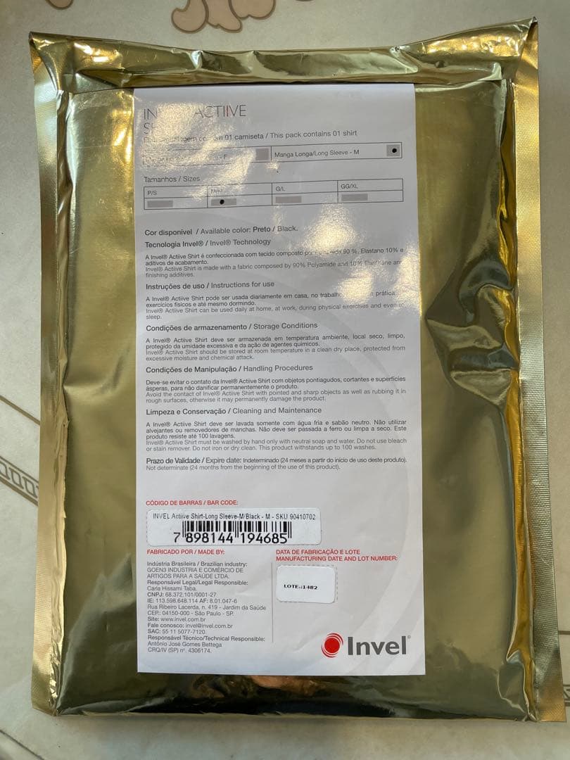 INVEL インヴェル メンズ長袖Tシャツ Mサイズ