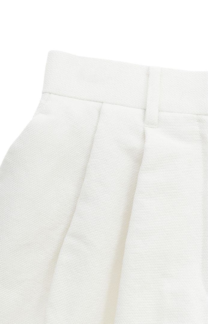 CLANE DAD SHORT PANTS ホワイト