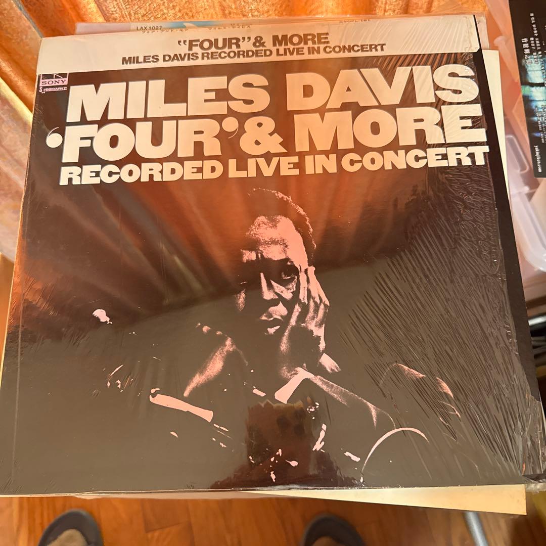 LP12in国内盤マイルスデイビスの4枚まとめて写真参照盤ジャケ帯解説良好