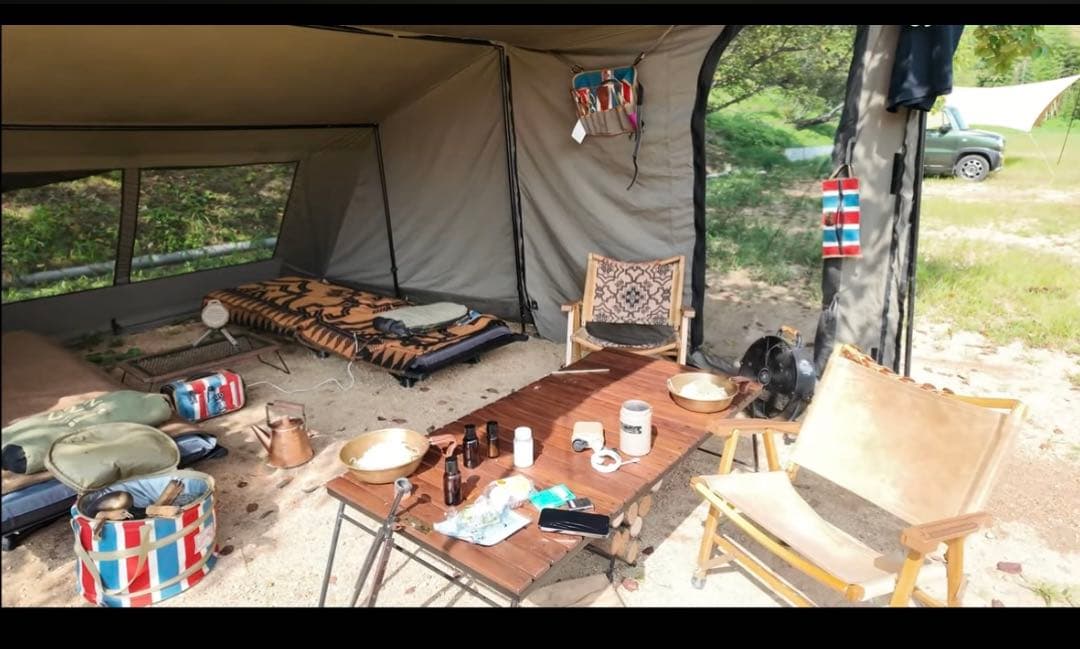 16ft ルートベーステント　軍幕　ベイカーテント　root base tent