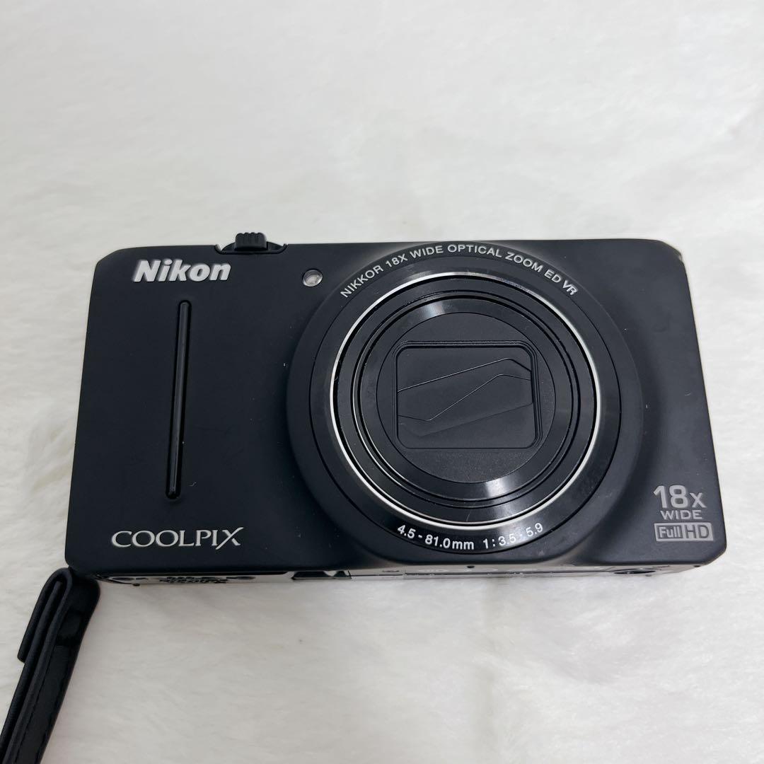 美品 Nikon COOLPIX S9300 コンデジ 付属品完備＋専用ケース付