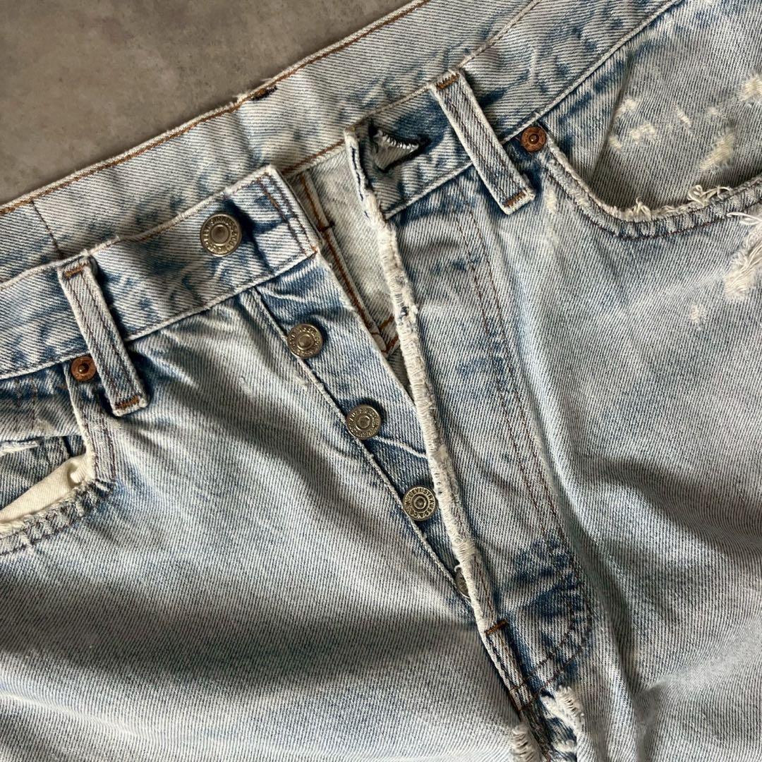 パンツ 1980s Levi's 501 RedLine Crushed Denim