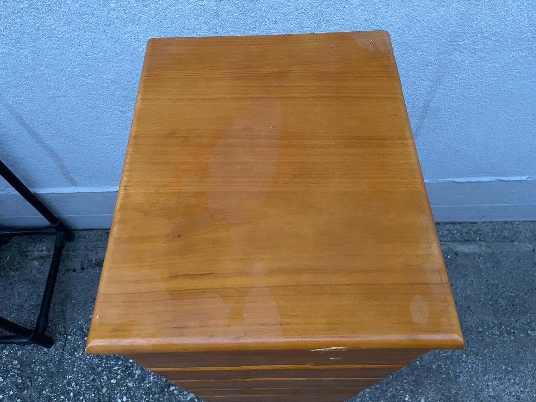 ★ 木製 チェスト 工芸 9段 114x35x43cm 衣類 収納 箪笥 タンス