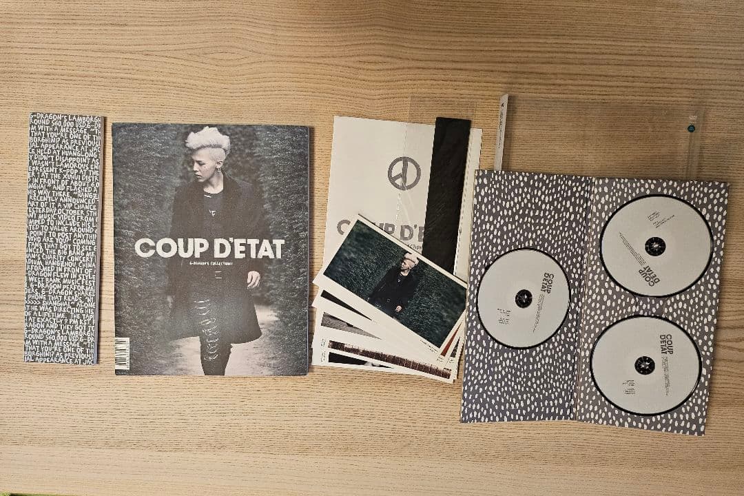 値下げ！G-DRAGON COUP D'ETAT 3DVD +フォトカード等