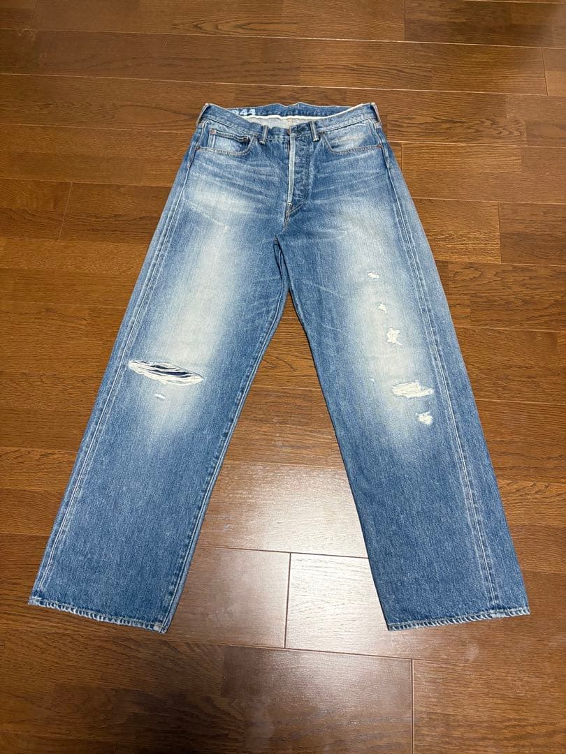 パンツ VISVIM 01 EX WD DMGD-44 W30L30