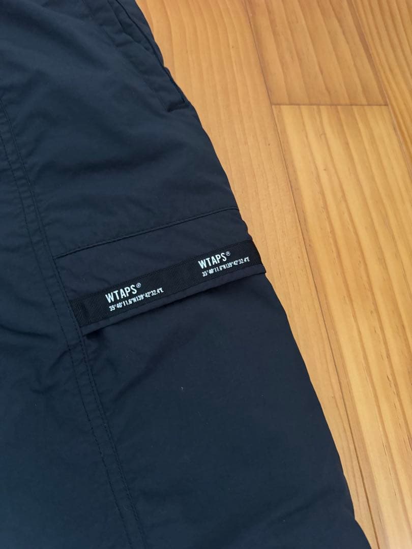 パンツ WTAPS TROUSERS / NYLON. WEATHER BLACK
