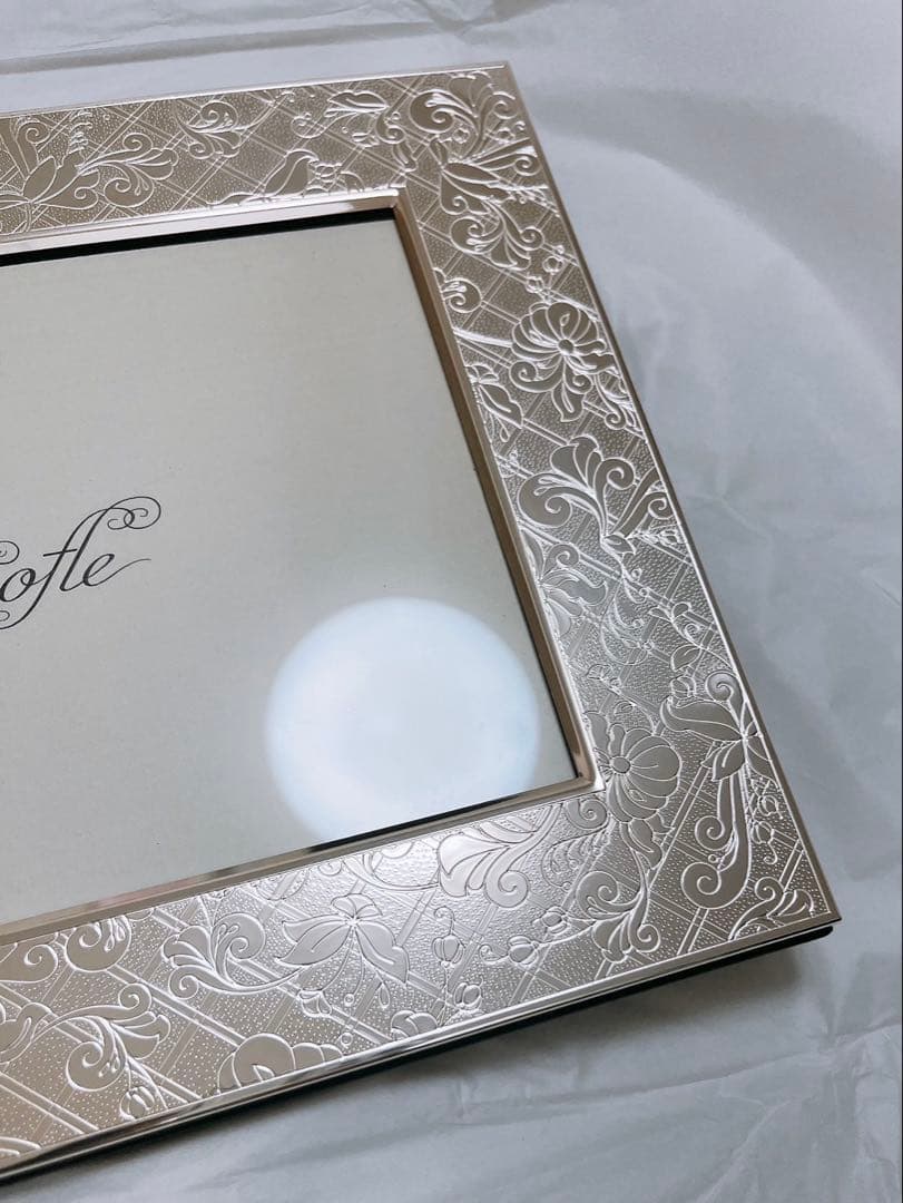 【未使用品】クリストフル フォトフレーム ジャルダンエデン 13×18 2L