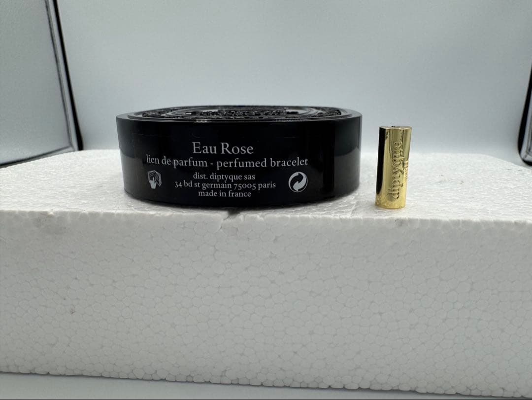 【現状品】ディプティック フレグランス ブレスレット Eau Rose 金具付き