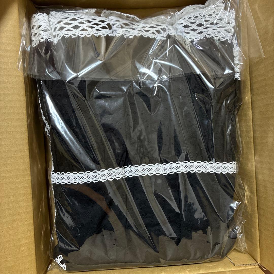 BABY はわせドールワンピース 黒白 ヘッドドレスセット