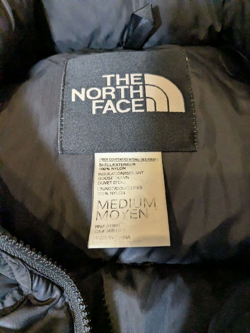 00s　ノースフェイス　ヌプシ　ヌプシジャケット　黒　ブラック　ダウンジャケット