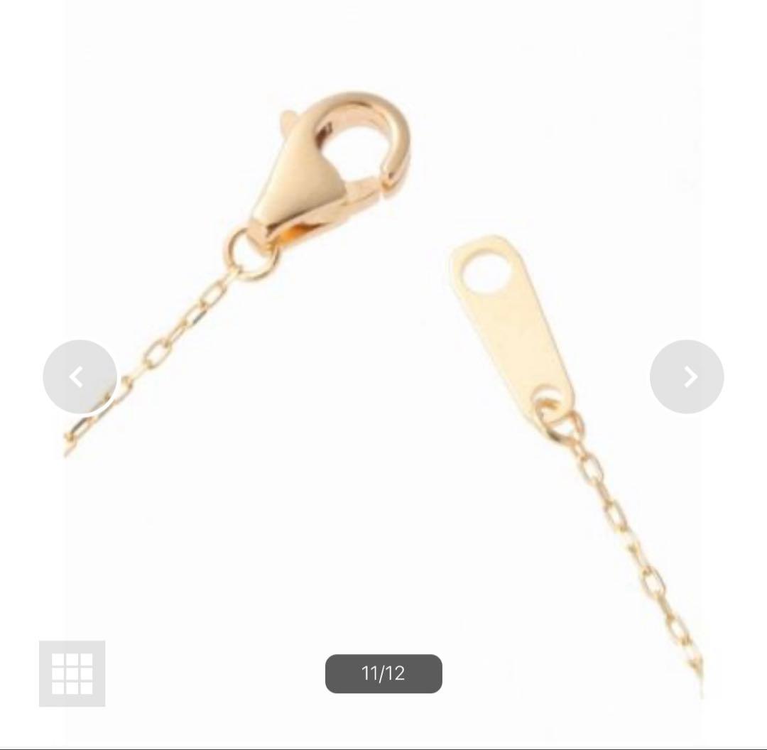 Spick &Span 【lilas】あこやパール一粒ネックレス K10