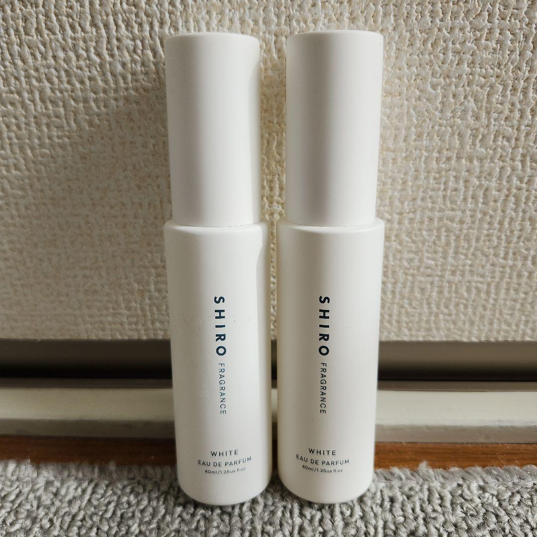 新品未使用SHIRO ホワイト オードパルファン 40ml 2本セット