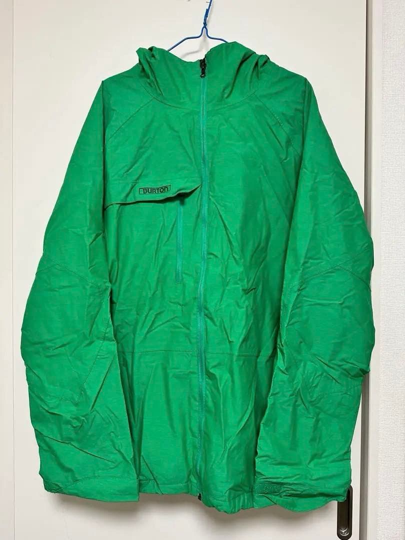 BURTON グリーン フード付きジャケット