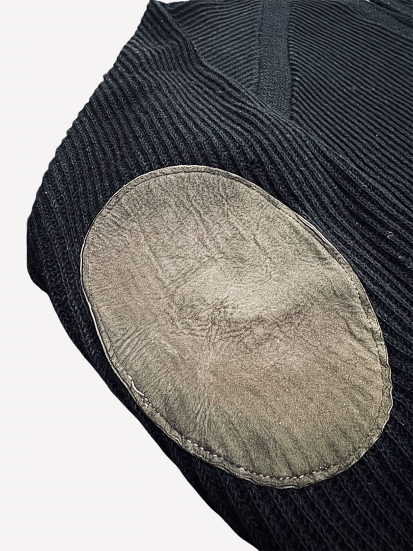 50s CAMPUS ウールニットジップカーディガンUSA製ブラックヴィンテージ