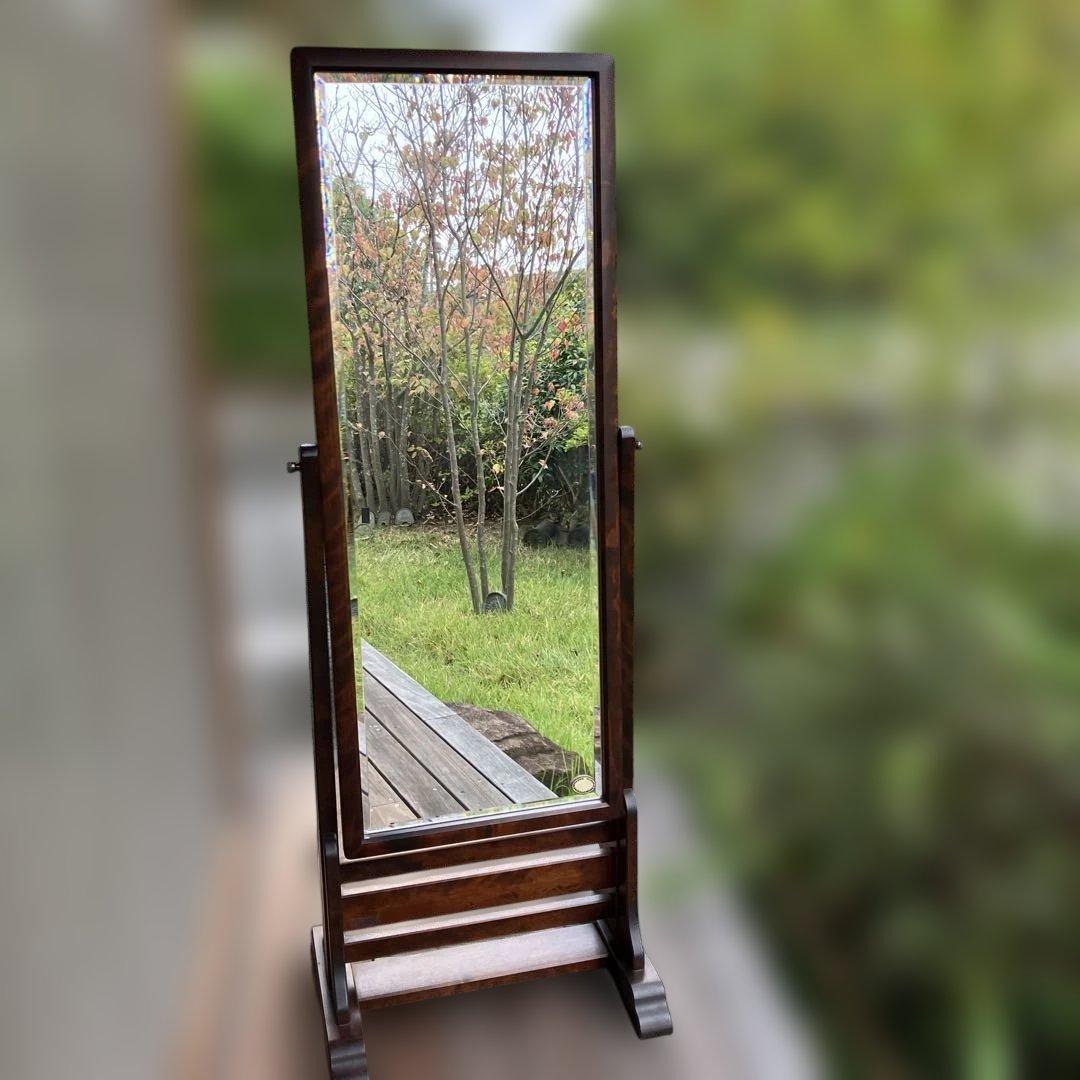 お値引き　北海道民芸家具　姿見