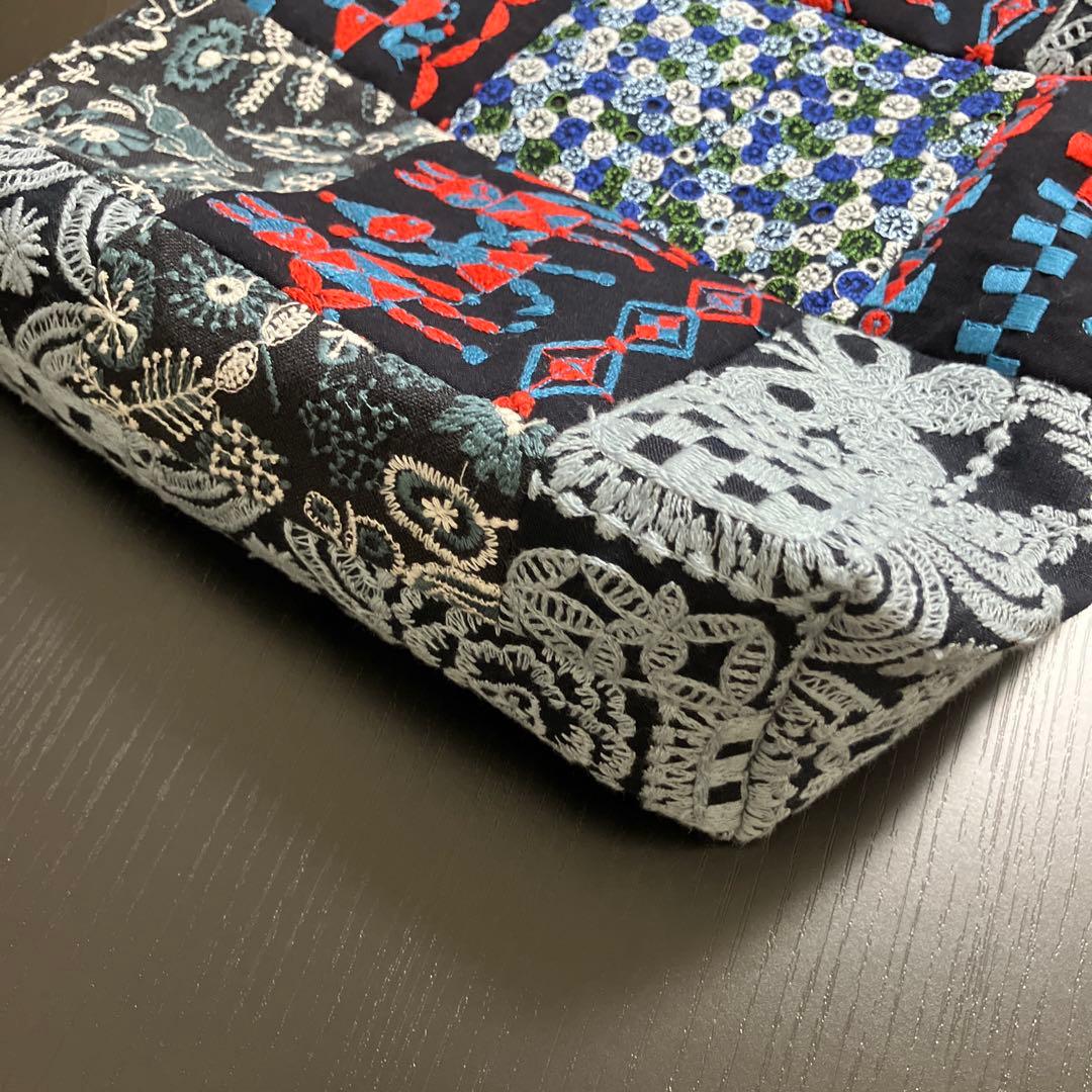 u)ミナペルホネン☆ハンドメイドパッチショルダーバッグ(forest tile)