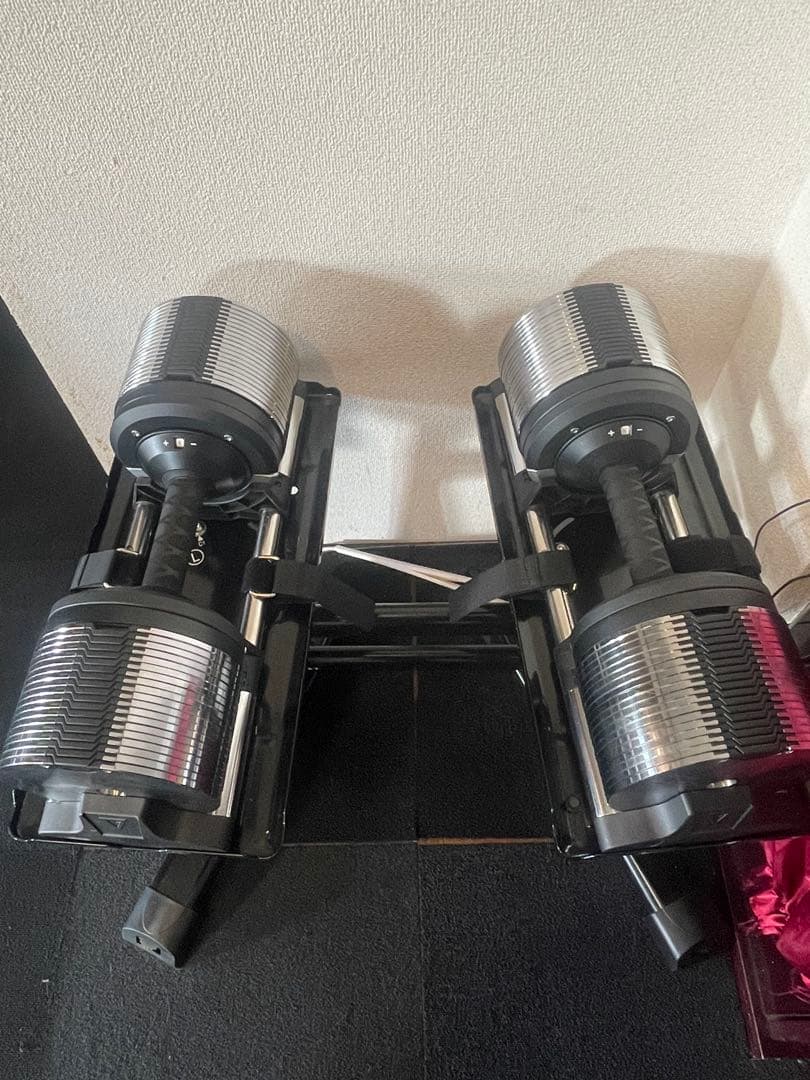 2個セット　ライシン可変式ダンベル　スタンド　￼40kg 1kg 刻み　本州