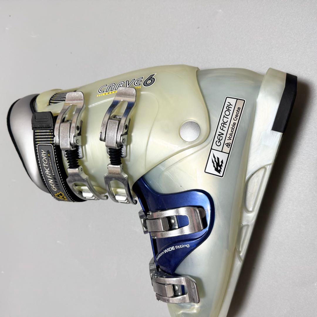 【新品未使用】GEN FACTORY CARVE6 スキーブーツ 26.5cm