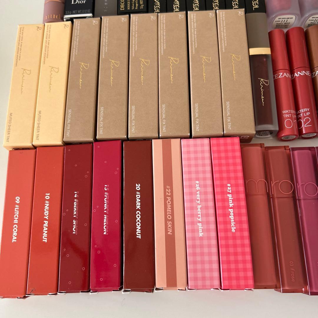 リップ まとめ売り55点