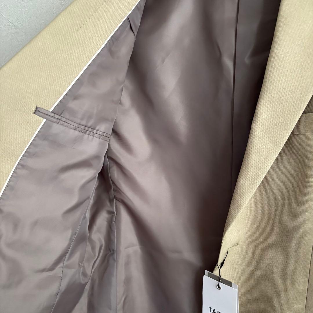 ❣️早い者勝ち新品 タケオキクチ テーラードジャケット LL ベージュ 吸汗速乾