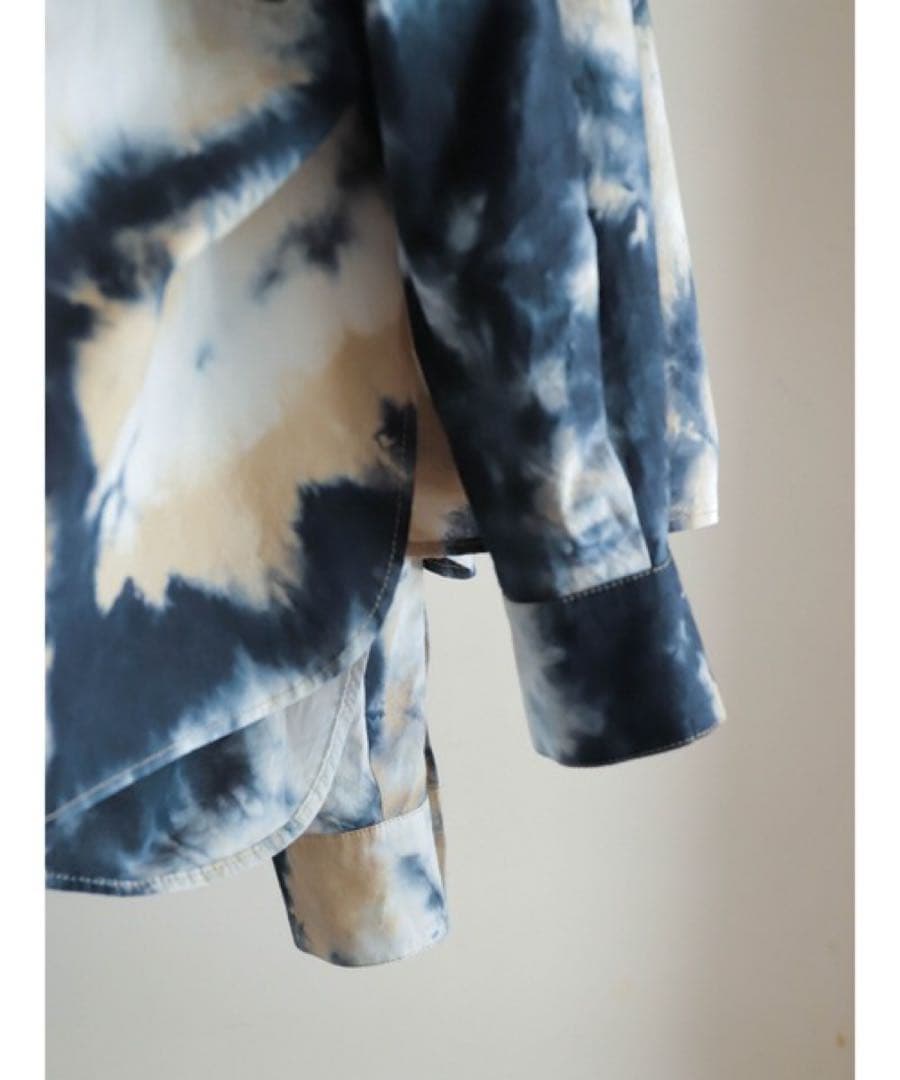 美品★フィルデフェール　注染ローン　Wポケットシャツ