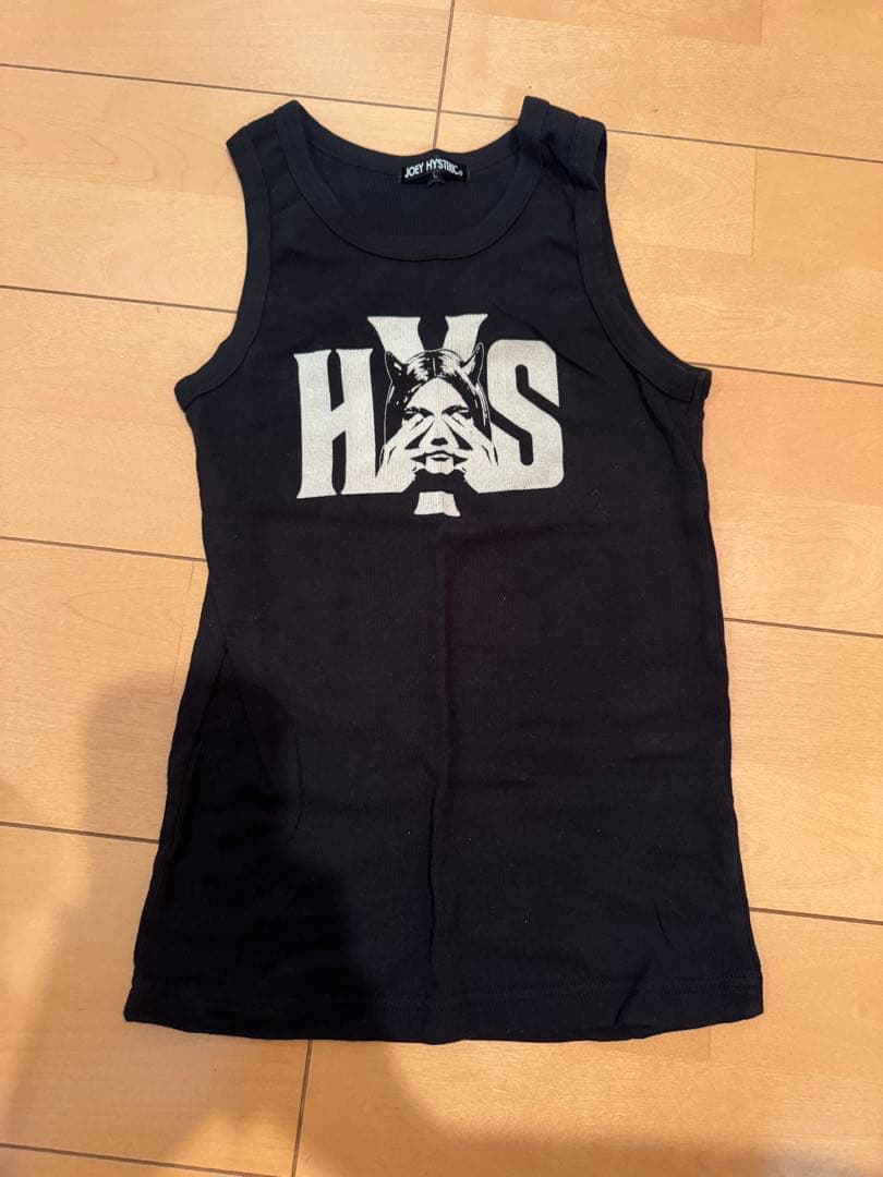JOEYHYSTERIC大人気ガール柄タンクトップ L