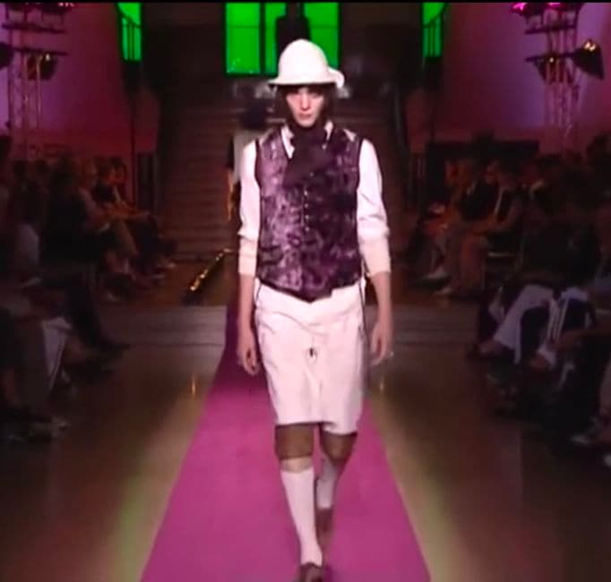 Number(N)ine ナンバーナイン 09'S ベルベットベスト ジレ 金釦