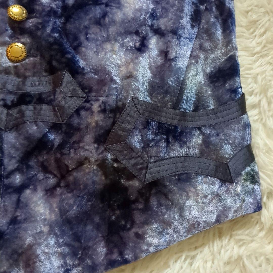 Number(N)ine ナンバーナイン 09'S ベルベットベスト ジレ 金釦