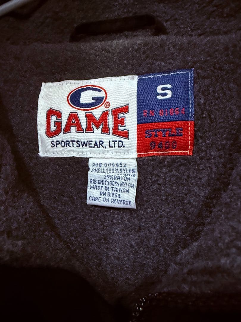 GAME SPORTSWEAR 3シーズンジャケット