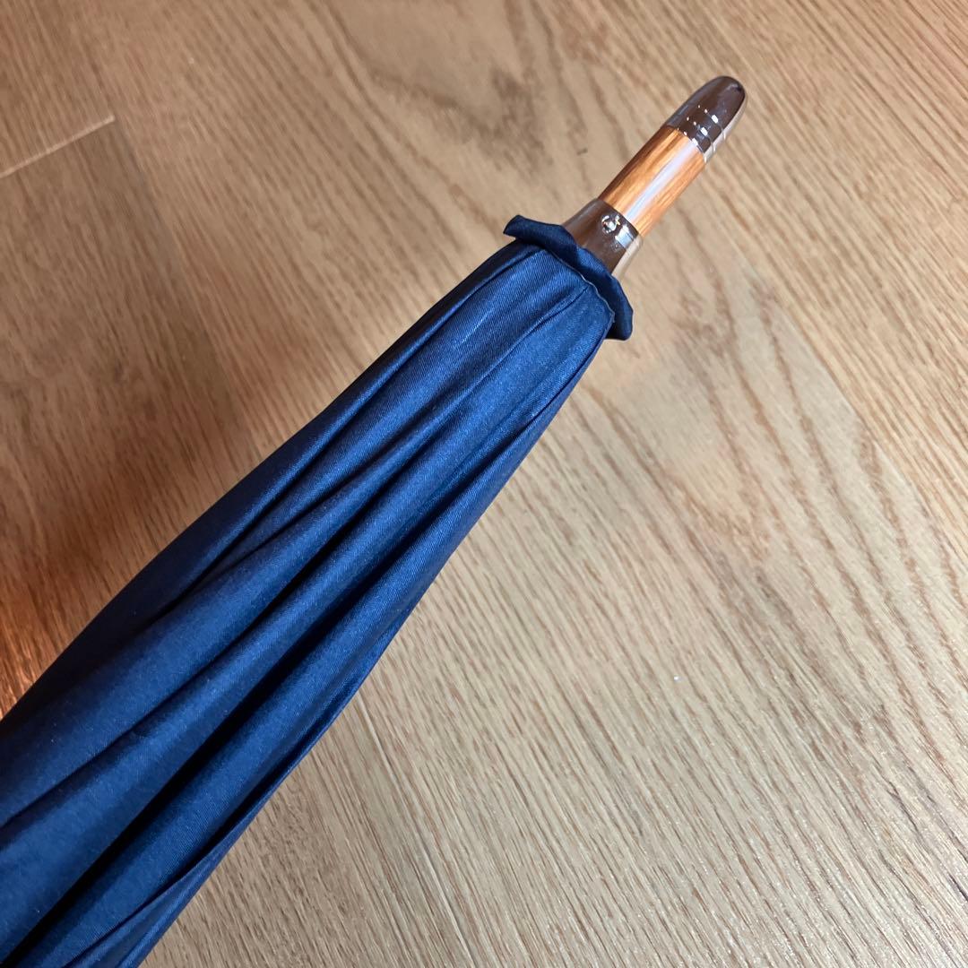 【未使用品】ポロラルフローレン バイカラー 長傘 ネイビー×グリーン