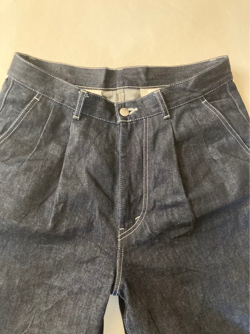 シ*ラ様 Graphpaper Selvage Denim Two Tuck P