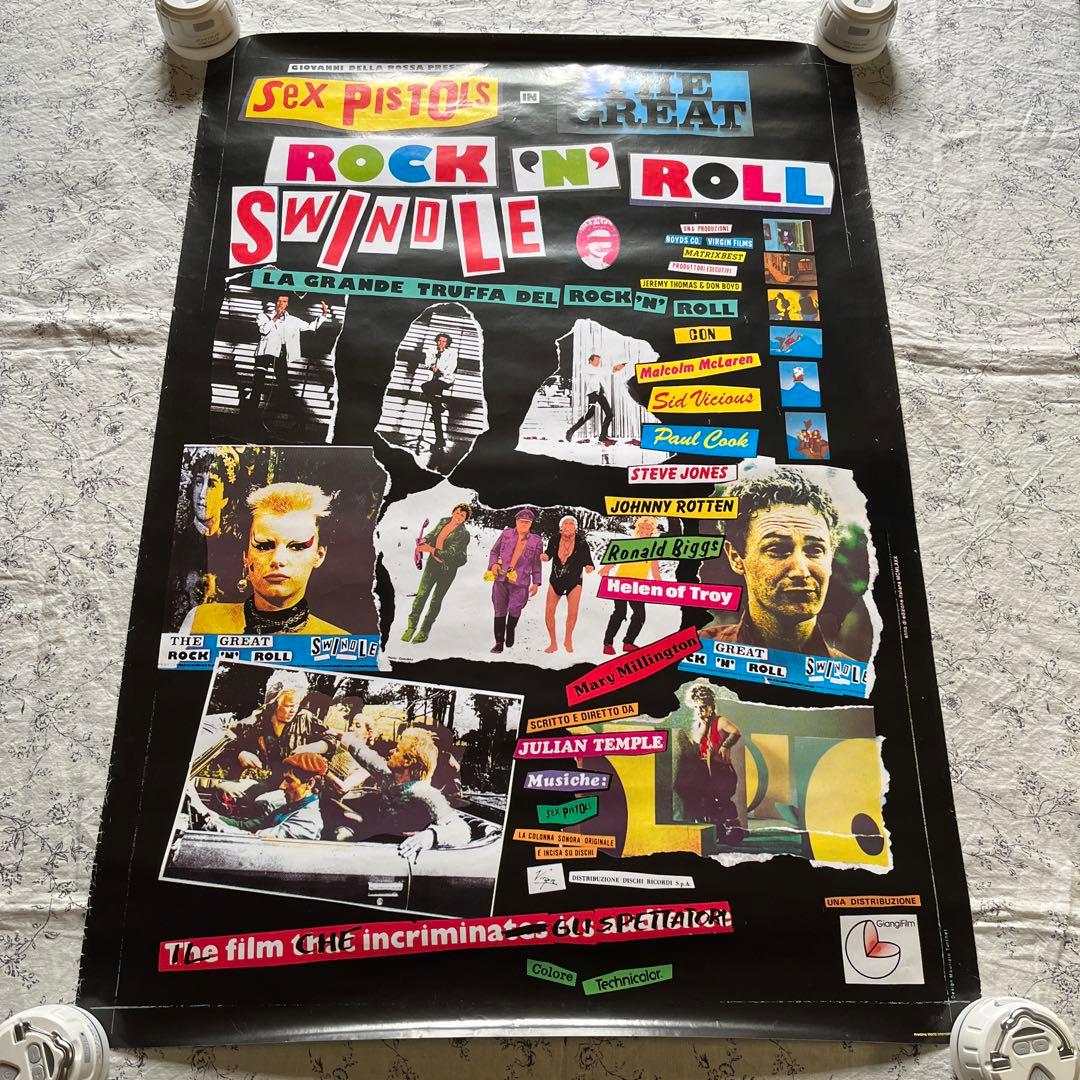 レア!‼︎ イタリア製 ヴィンテージ ポスター THE SEX PISTOLS