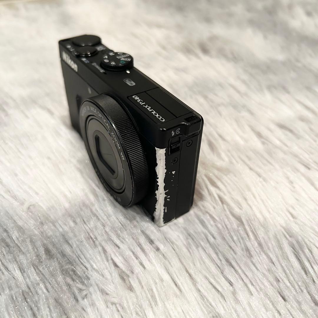 【完動品】 Nikon COOLPIX P340 ブラック ニコン