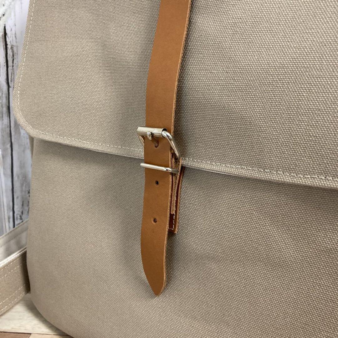 倉敷帆布のハンドメイドリュック