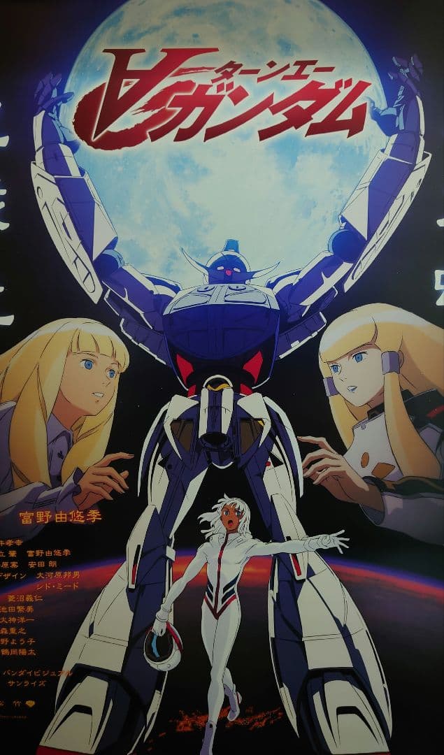 映画　ターンエーガンダム　Ⅰ地球光　Ⅱ月光蝶　B2サイズ　ポスター　新品未使用品