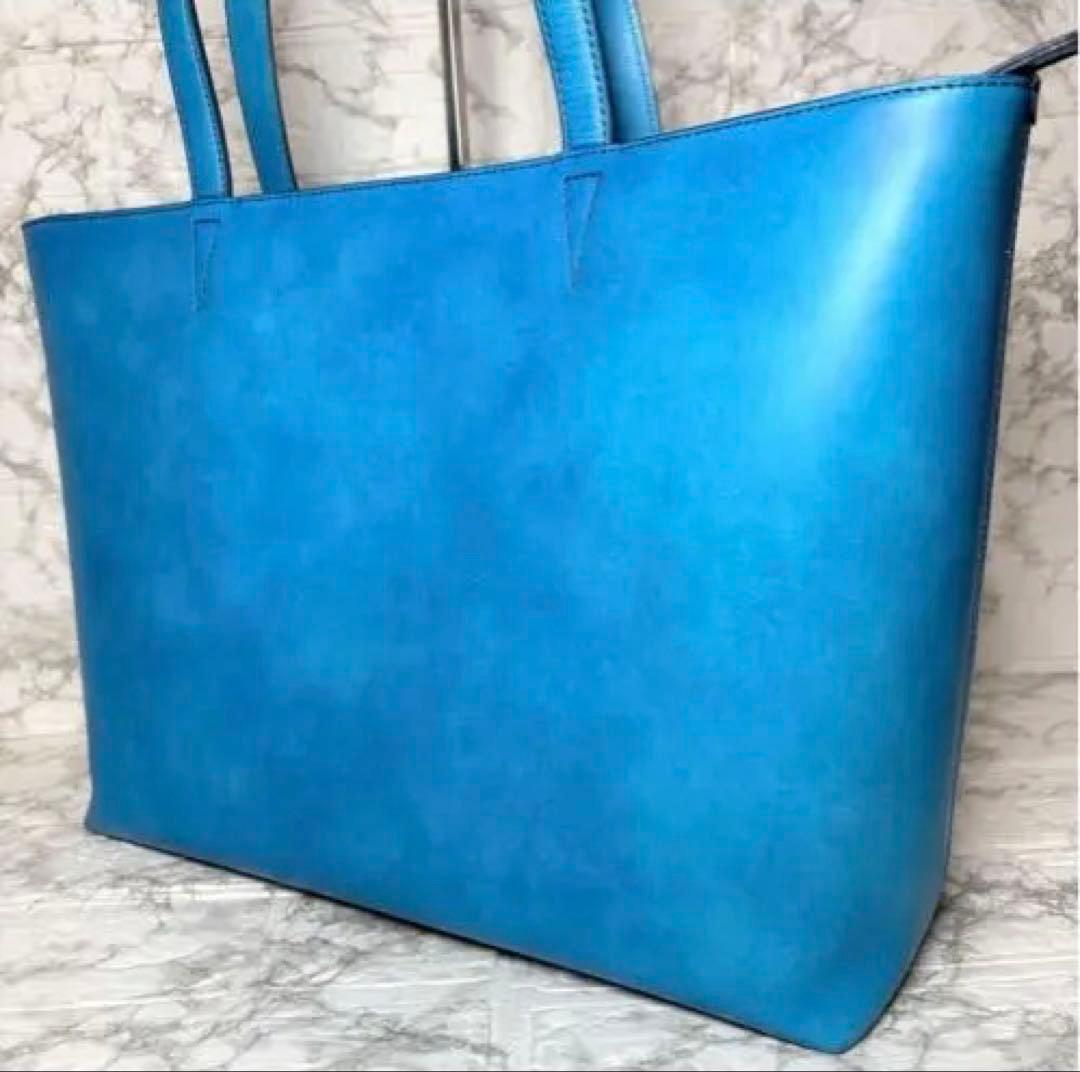 HERGOPOCH エルゴポック　アースブルー　ビジネスバッグ　トートバッグ