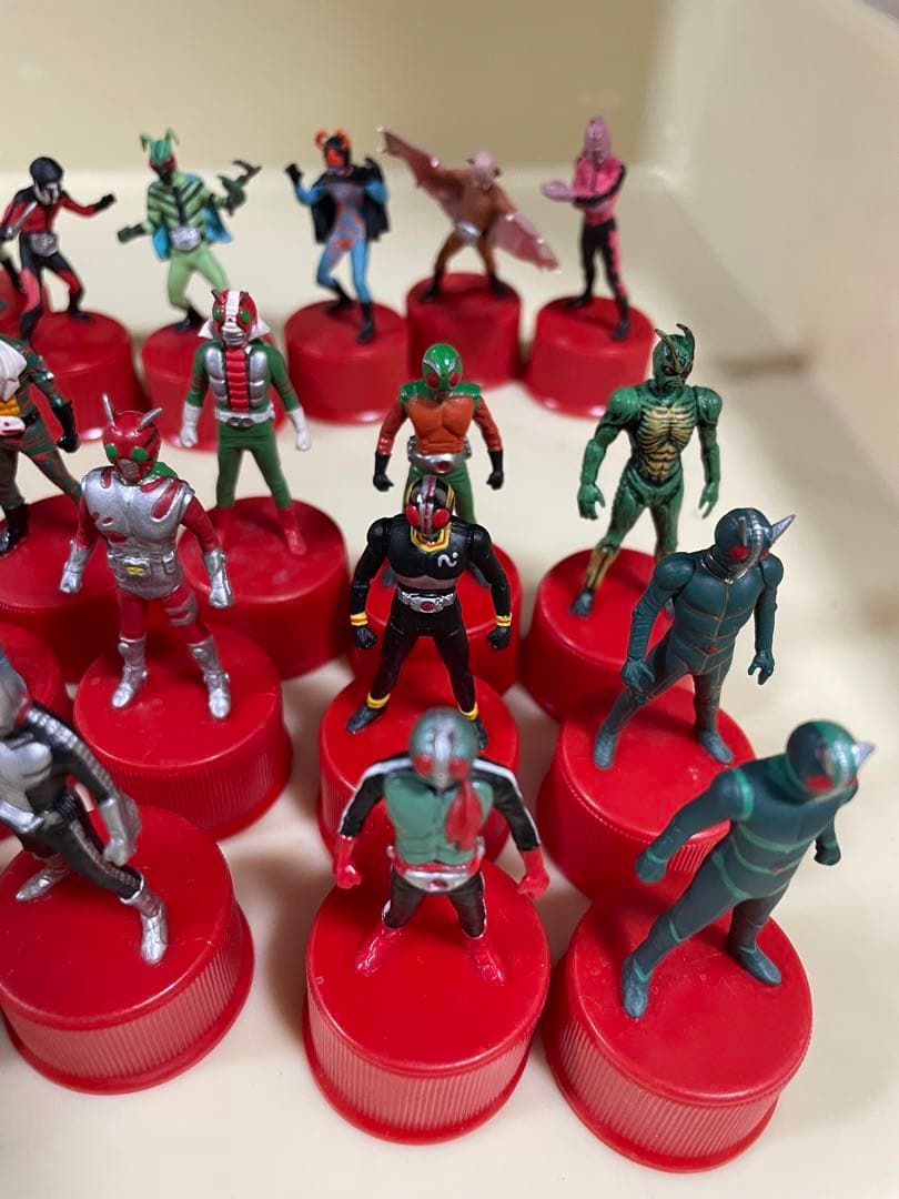 ボトルキャップ　仮面ライダー　フルカラー　23体セット　ペプシ