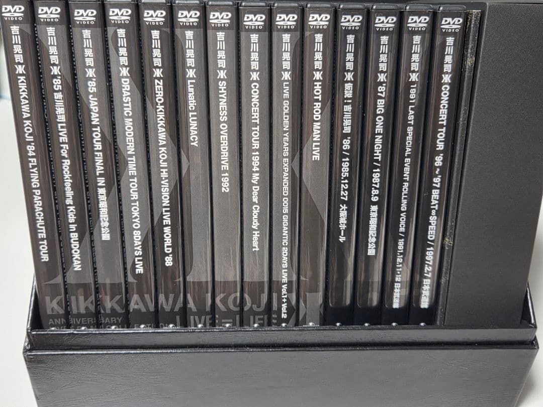 吉川晃司 25周年記念DVDBOX(14枚組)