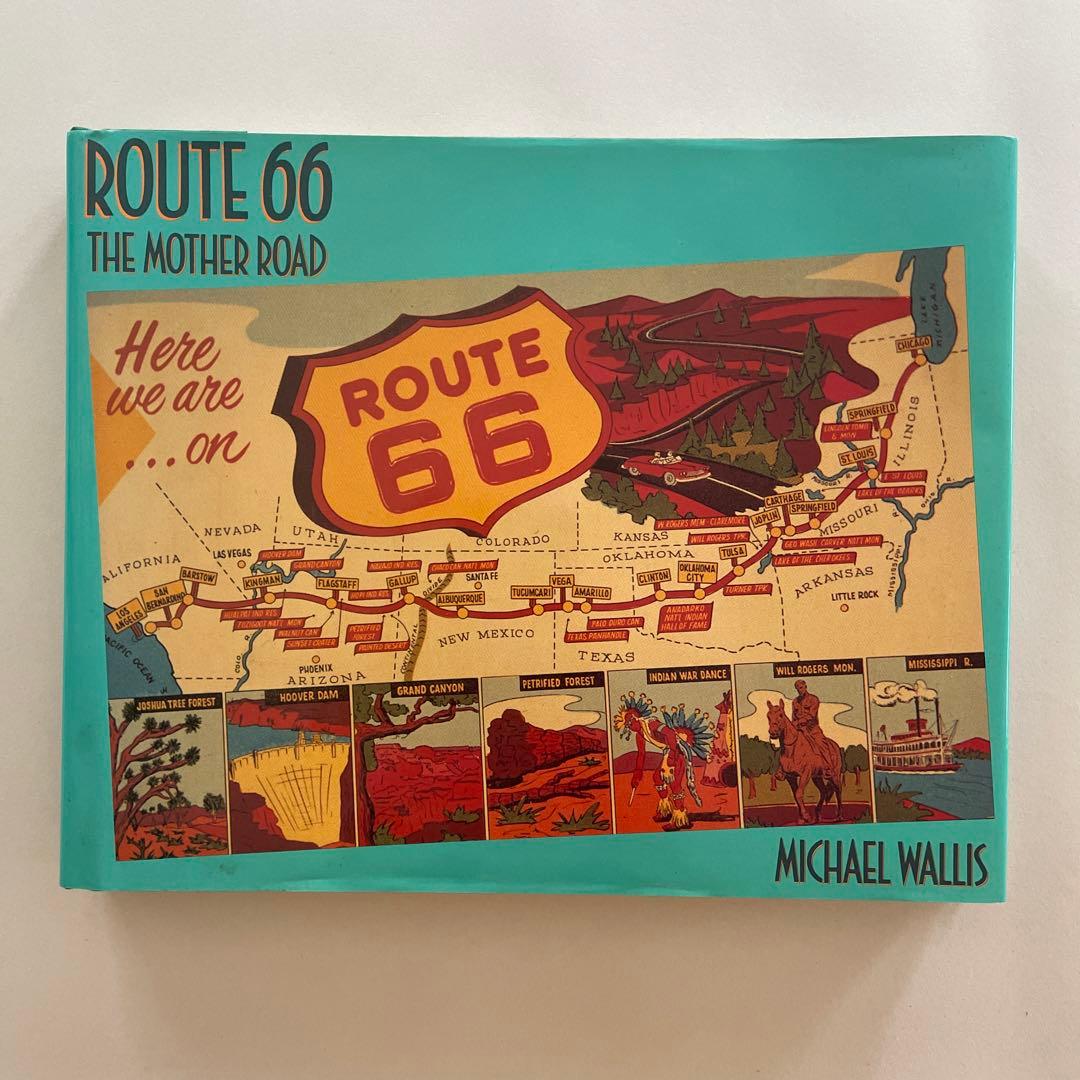 洋書 ROUTE66 THE MATHER ROAD MICHAEL WALLIS
