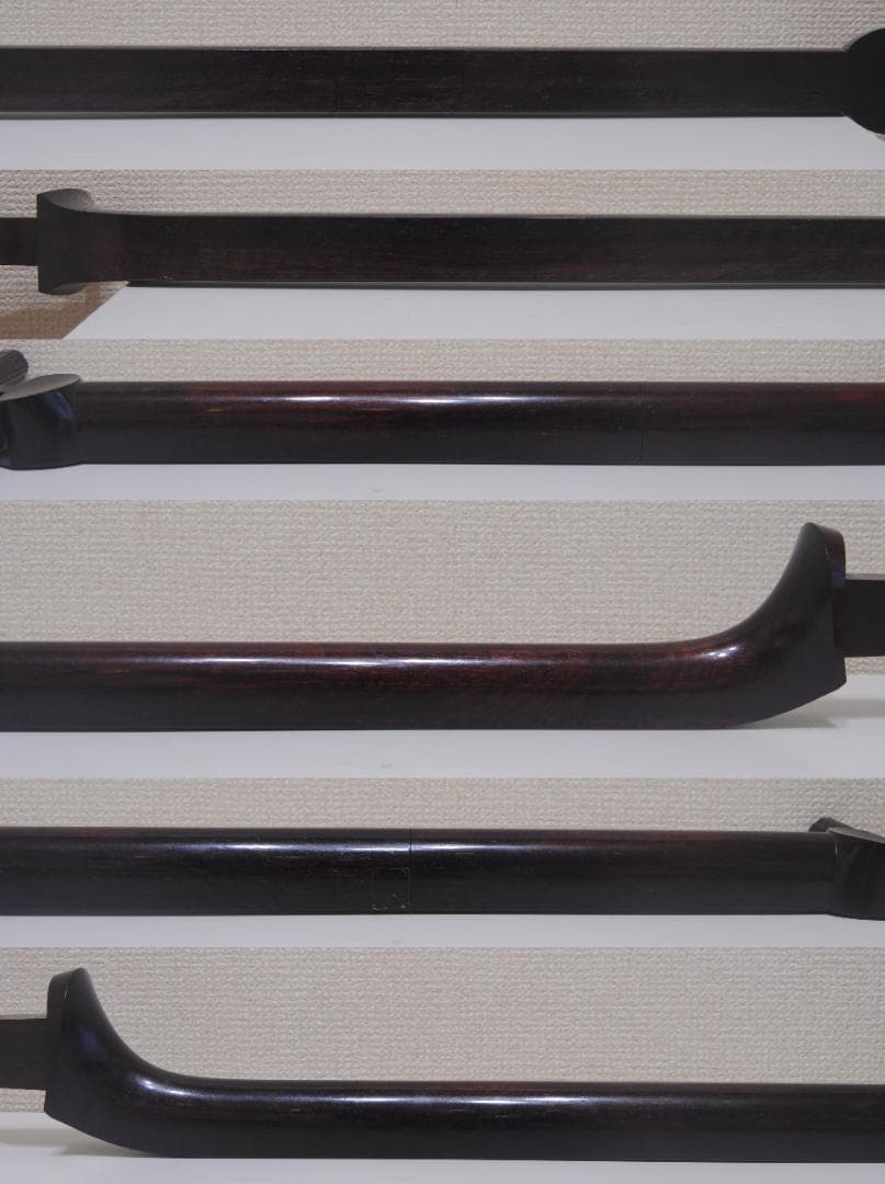 三味線 金細 二本溝 子持ち綾杉胴 五厘大胴