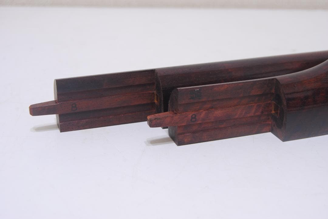 三味線 金細 二本溝 子持ち綾杉胴 五厘大胴